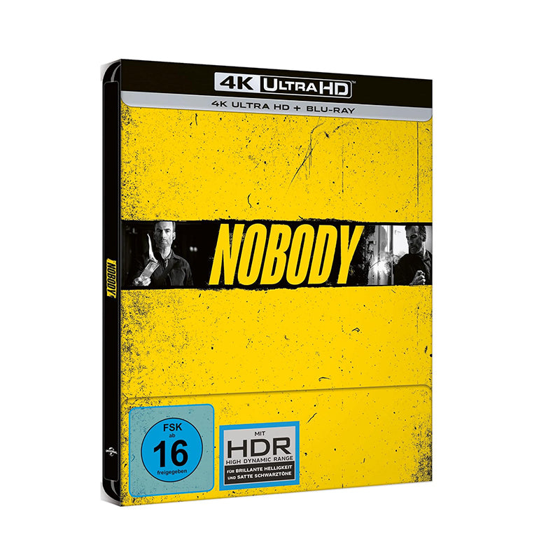 Nobody - Limited Steelbook Edition - 4K Ultra Hd+Bluray