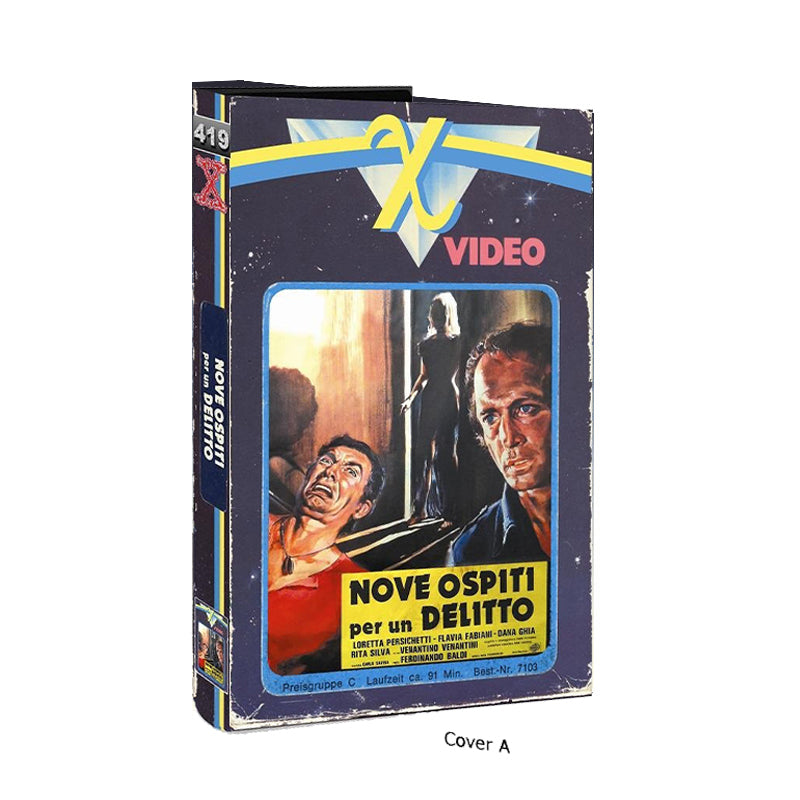Neun Gäste für den Tod - Grosse X-Rated Hartbox - Cover A