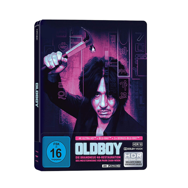 Oldboy - Limited Steelbook Edition - 4K Ultra Hd + Bluray
