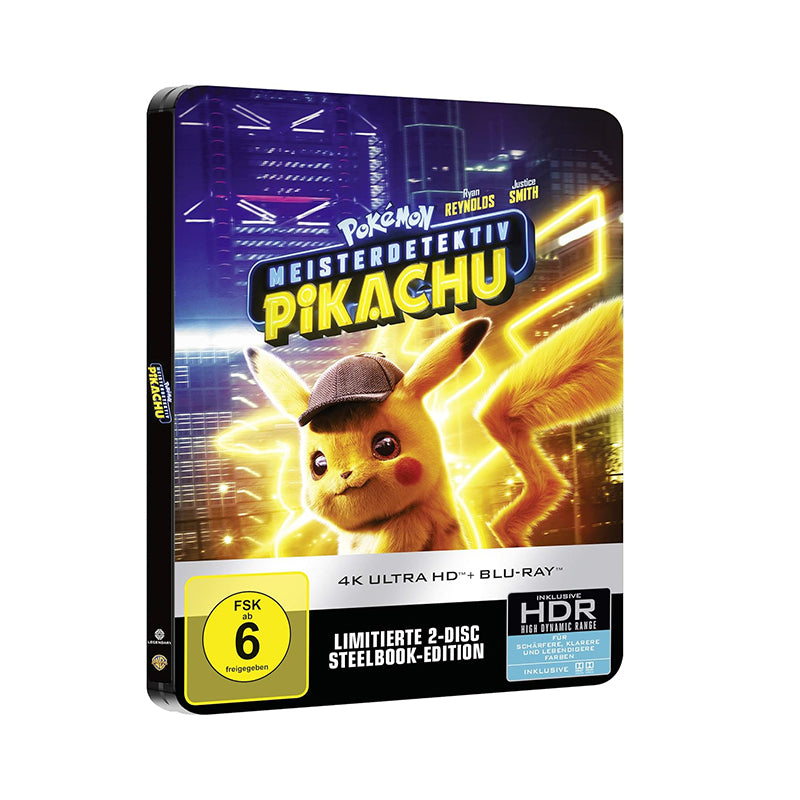 Pokémon Meisterdetektiv - Limited Steelbook Edition - 4K Ultra Hd + Bluray