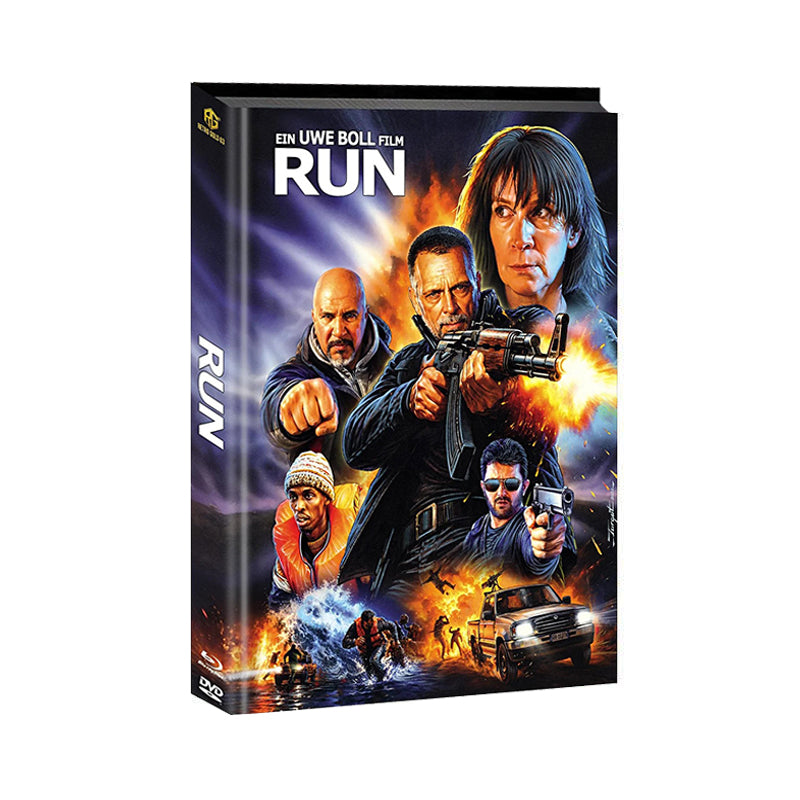 Run - Retro Gold 63 Wattiertes Mediabook - Cover A