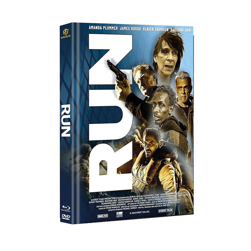Run - Retro Gold 63 Mediabook - Cover C