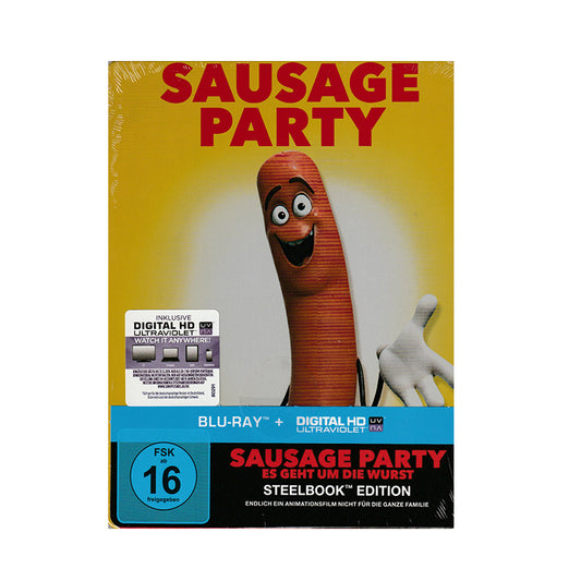 Sausage Party - Limited Steelbook Edition - Bluray