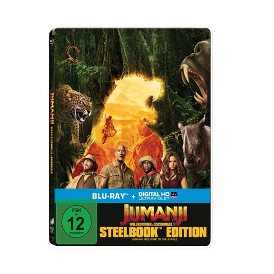 Jumanji - Limited Steelbook Edition - Bluray