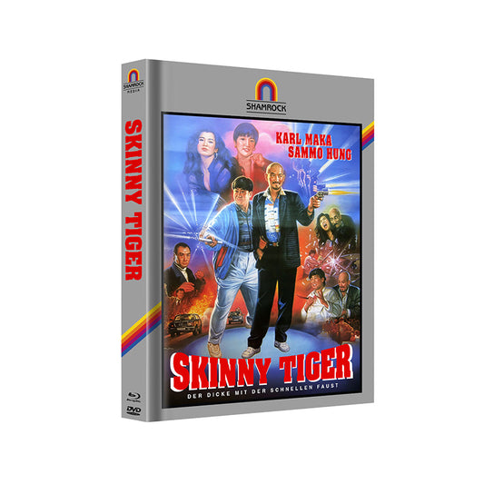 Skinny Tiger – Der Dicke mit der schnellen Faust -  Shamrock Mediabook  - Cover F
