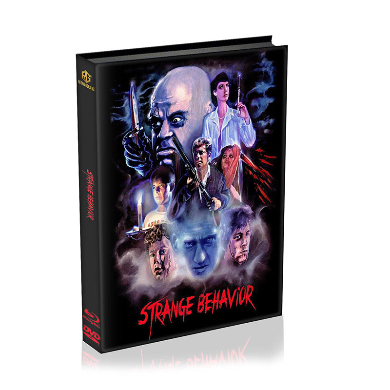 Strange Behavior - Retro Gold 63 Wattiert Mediabook - Cover A