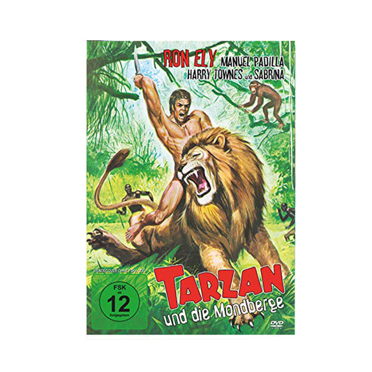 Tarzan und die Mondberge - Dvd Amaray