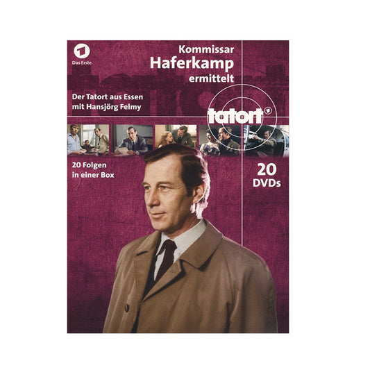 Tatort - Kommissar Haferkamp -  Komplettbox - 20 Dvd