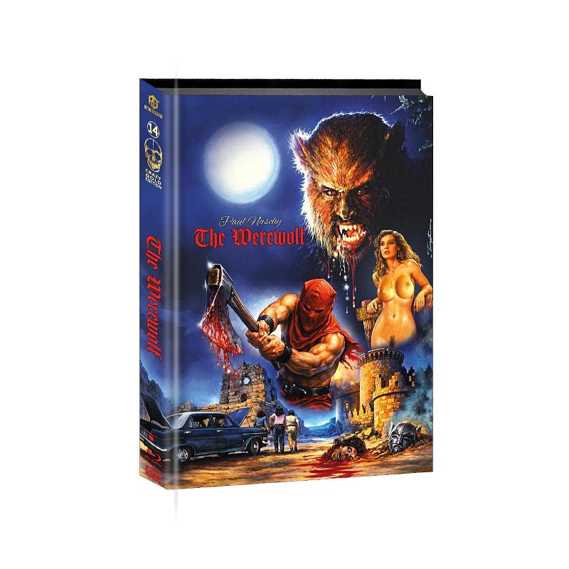 The Werewolf - Retrogold 63 Wattiertes Mediabook - Cover C