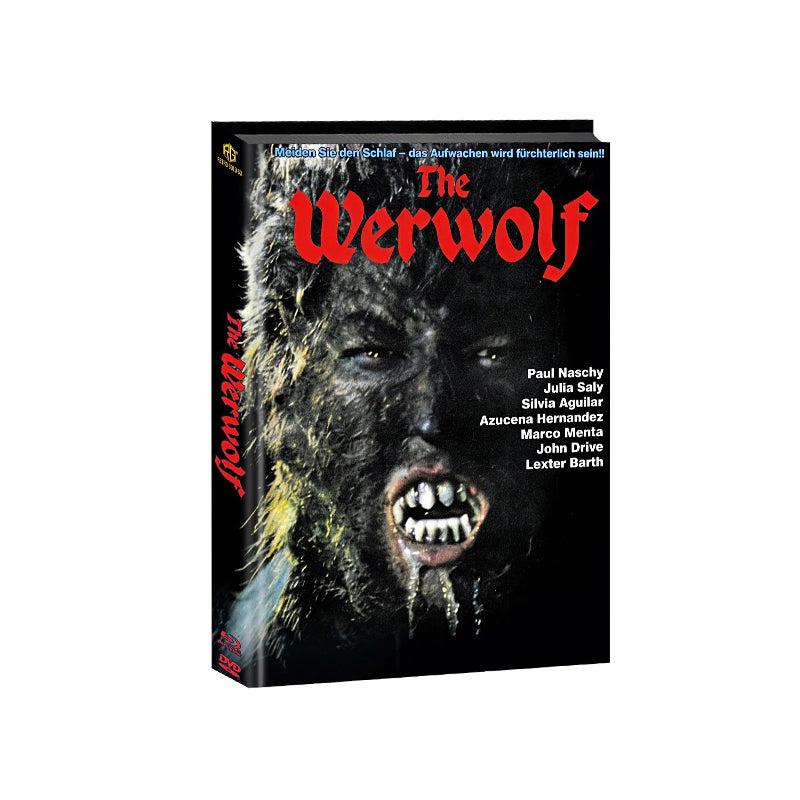 The Werewolf - Retrogold 63 Wattiertes Mediabook - Cover E