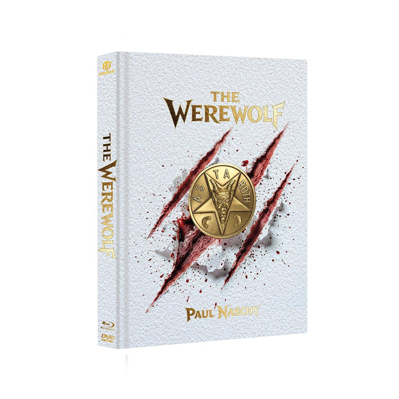 The Werewolf - Retrogold 63 Wattiertes Mediabook - Cover F