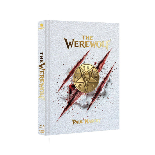 The Werewolf - Retrogold 63 Wattiertes Mediabook - Cover F