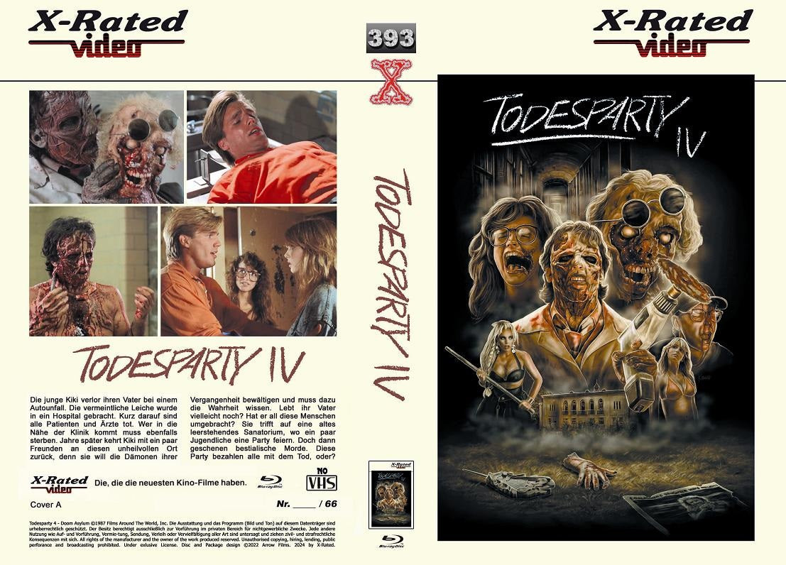 Todesparty 4 - Grosse X-Rated Hartbox - Cover A