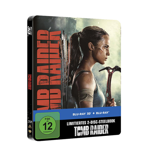 Tomb Raider - Limited Steelbook Edition - 3d + Bluray