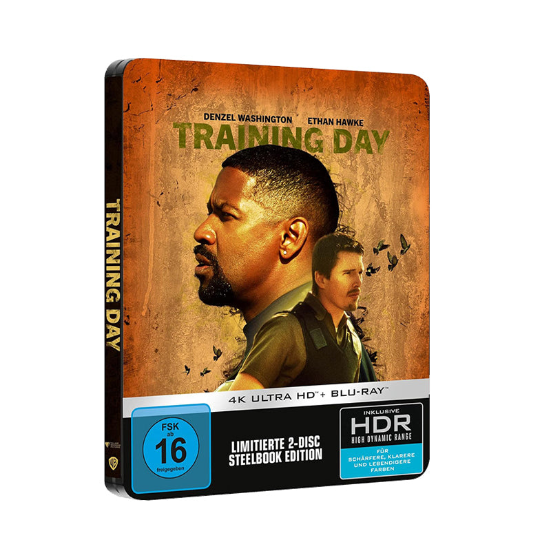 Training Day - Limited Steelbook Edition - 4K Ultra Hd + Bluray