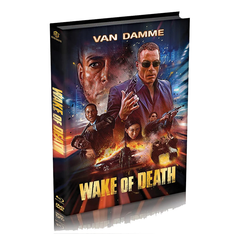 Wake of Death - Retro Gold 63 Wattiert Mediabook - Cover A