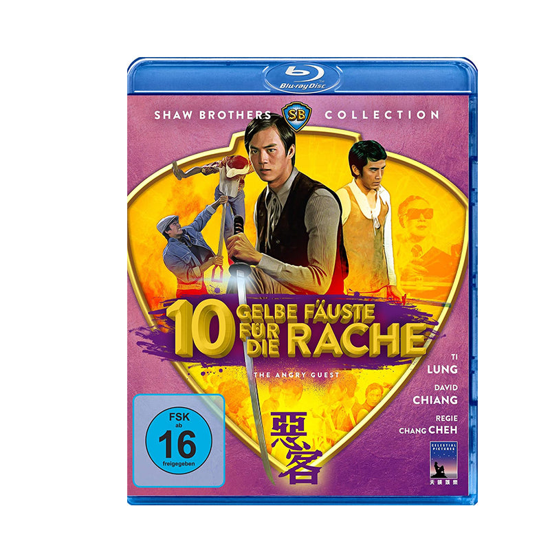 10 Gelbe Fäuste für die Rache - Blu-ray Amaray