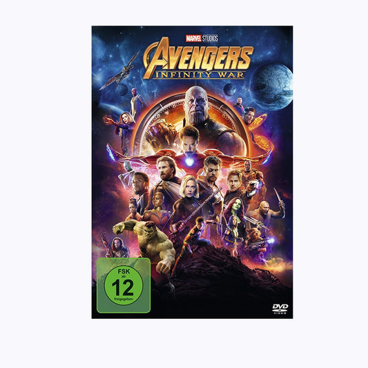 Avengers Infinity War - Dvd Amaray