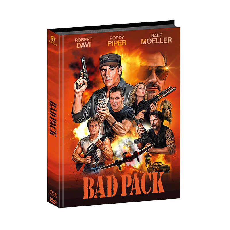 Bad Pack -  Retrogold 63 Wattiertes Mediabook - Cover A