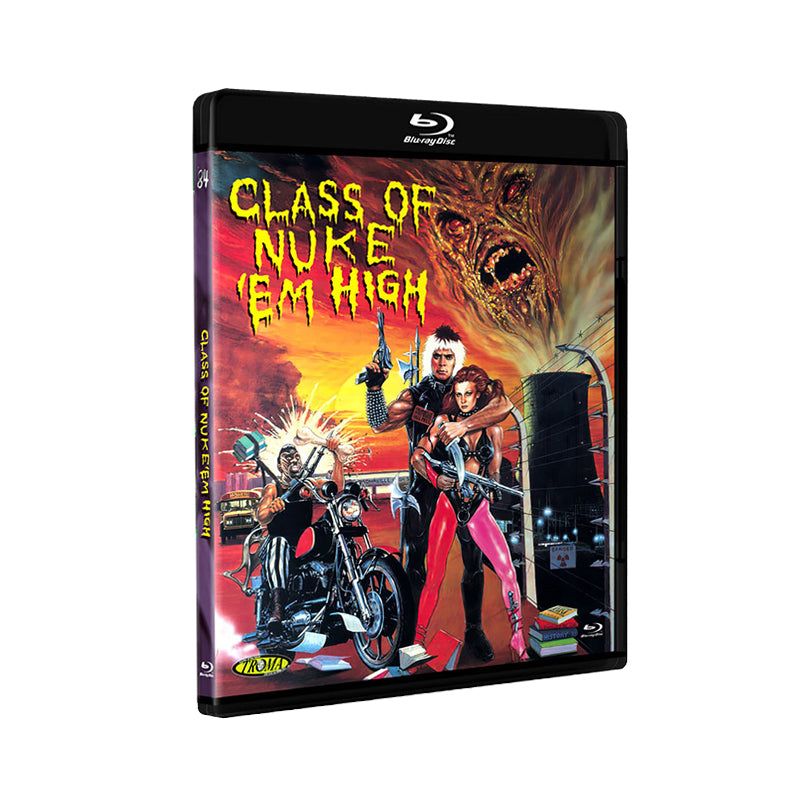 Class of Nuke 'em High - 84 Entertainment Bluray Amaray - Troma Collection