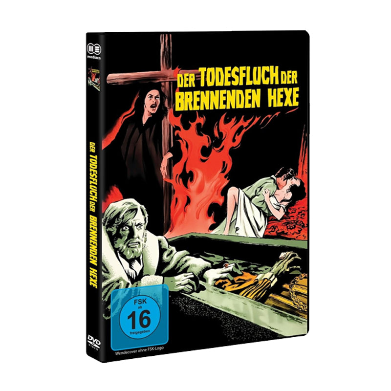 Die Todesflucht der brennenden Hexe - Mediacs Dvd Amaray