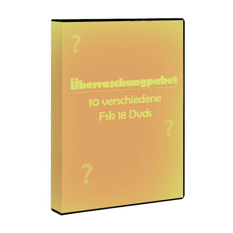 Überraschungspaket - 10 verschiedene Fsk 18 Dvds